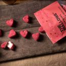 The Mallows - Marshmallow Herzen mit Himbeer +Weißer Schokolade 90G